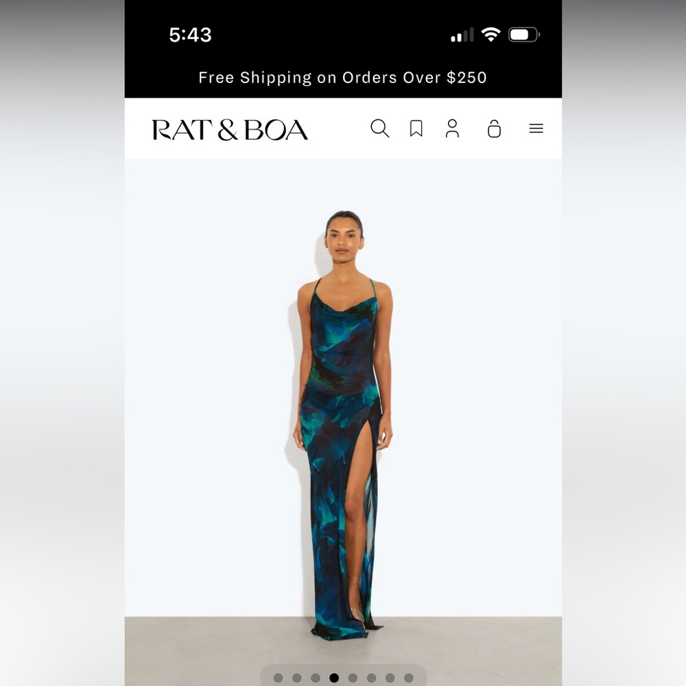 Rat and Boa RAFINHA DRESS